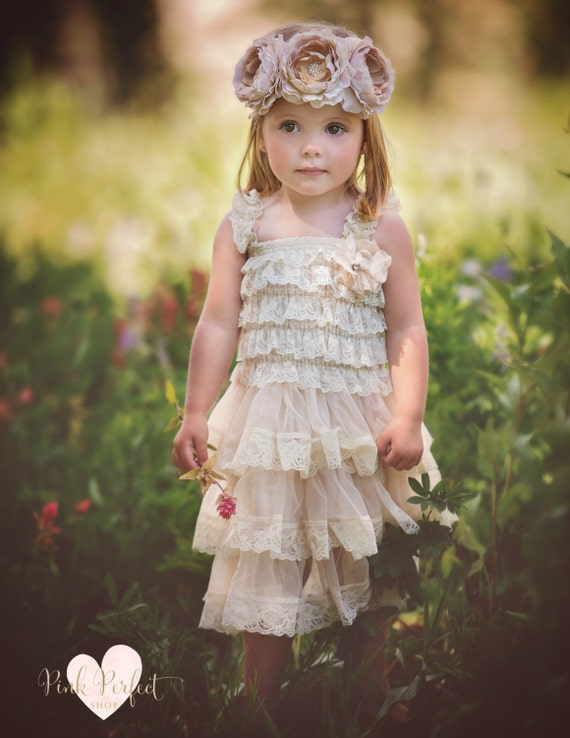 Rustic Flower Girl Dresses